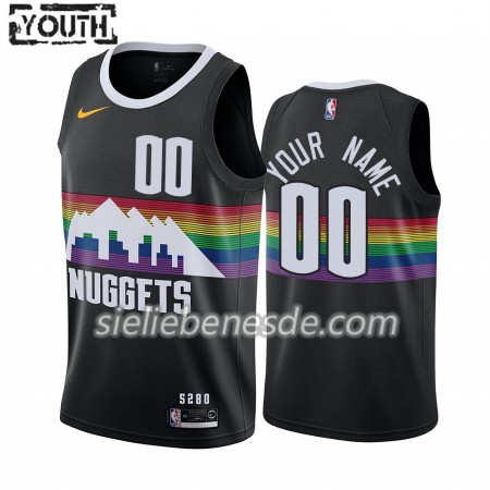 Kinder NBA Denver Nuggets Trikot Nike 2019-2020 City Edition Swingman - Benutzerdefinierte